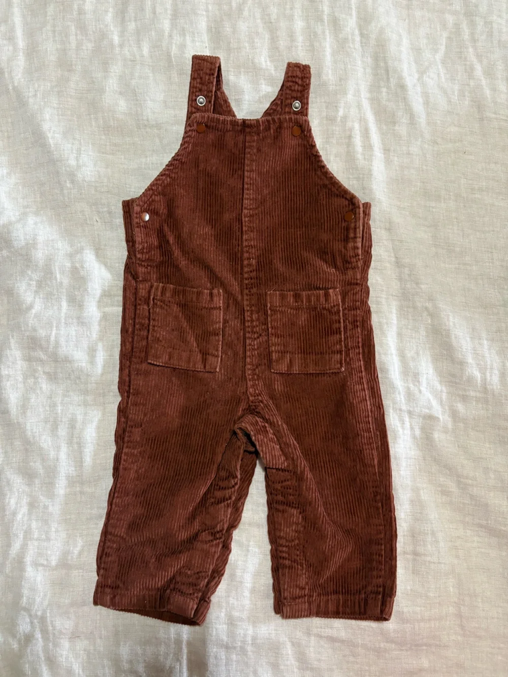 Carter's Rust Brown Corduroy Overalls